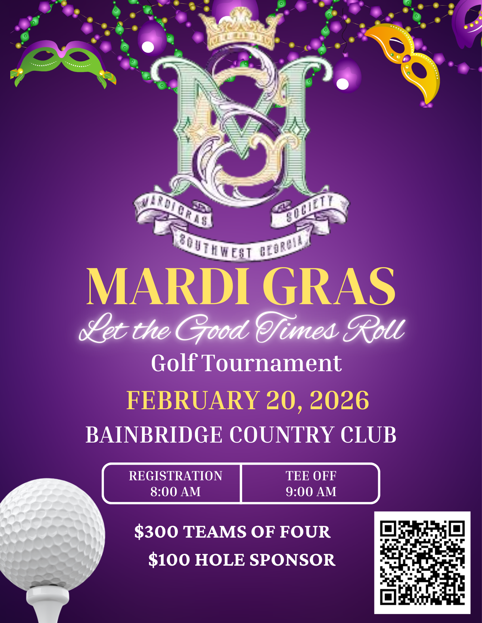 Let the Good Times Roll Golf Tournament