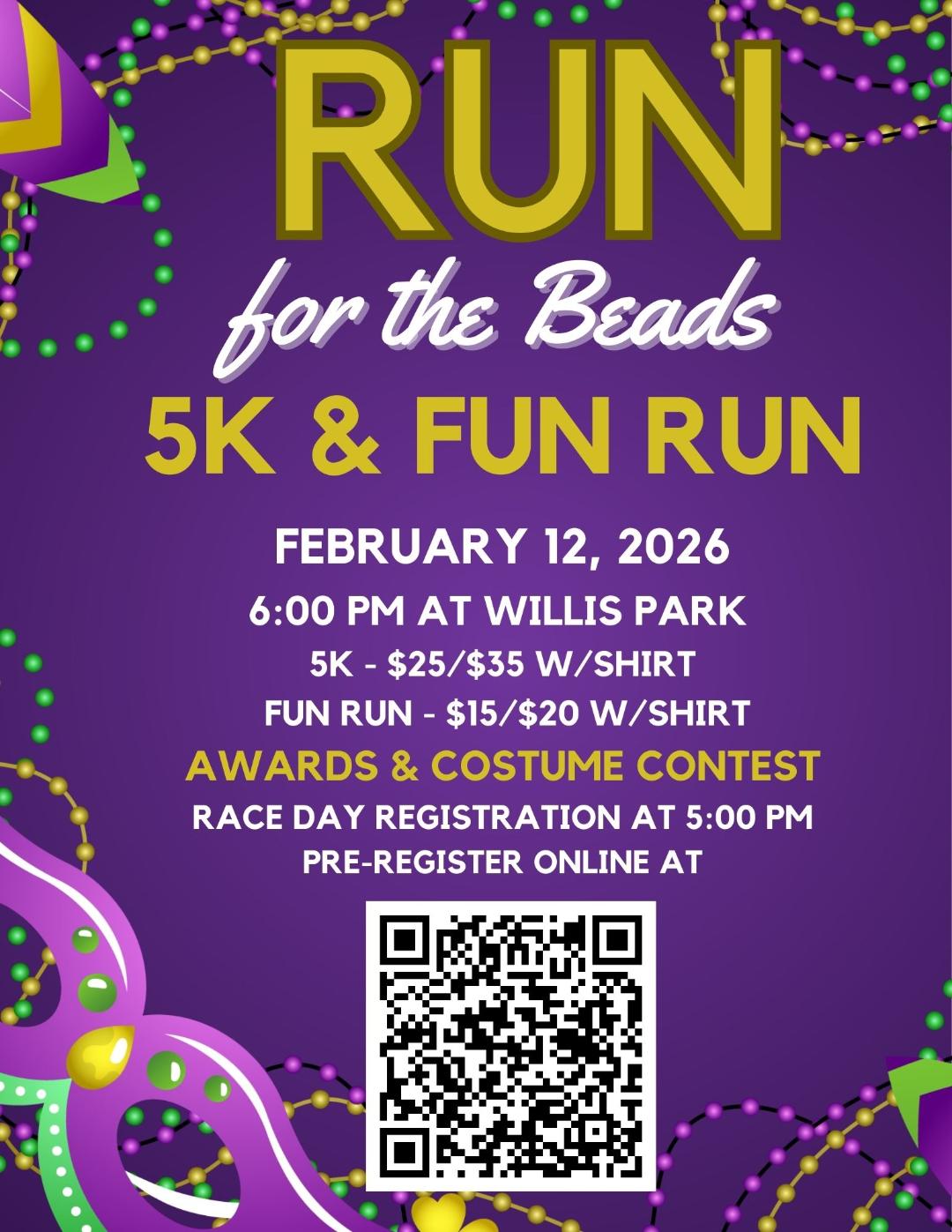 Run for the Beads 5K/Fun Run