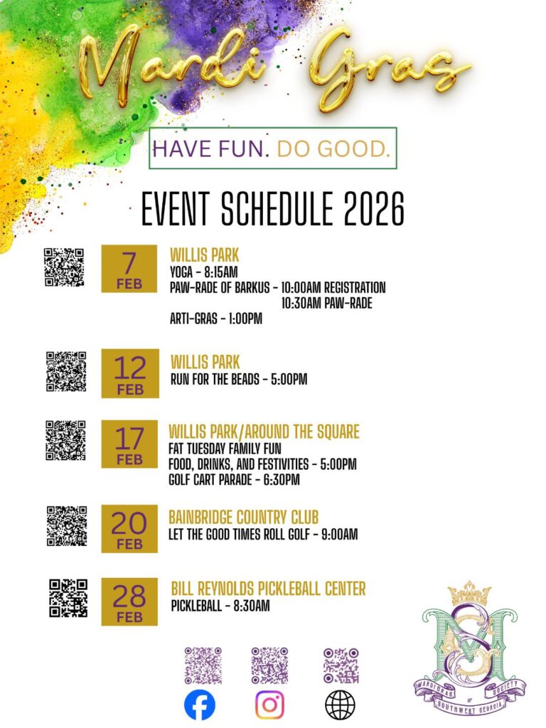 2026 Event Schedule